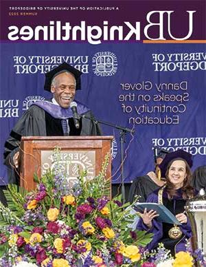 Knightlines summer 2022 cover featuring Danny Glover